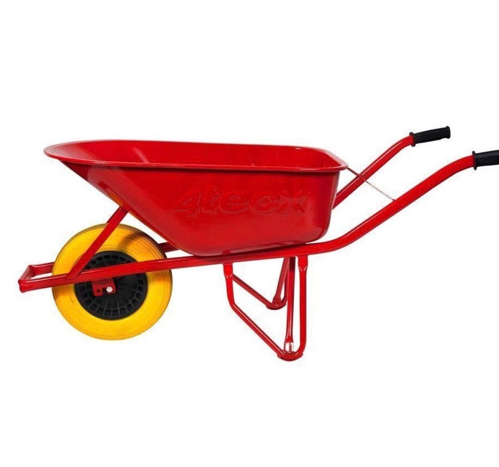 Nieuwe 4tecx kruiwagen 80 liter met anti lekband, Ophalen, Nieuw, Handmatig, Eenwielig