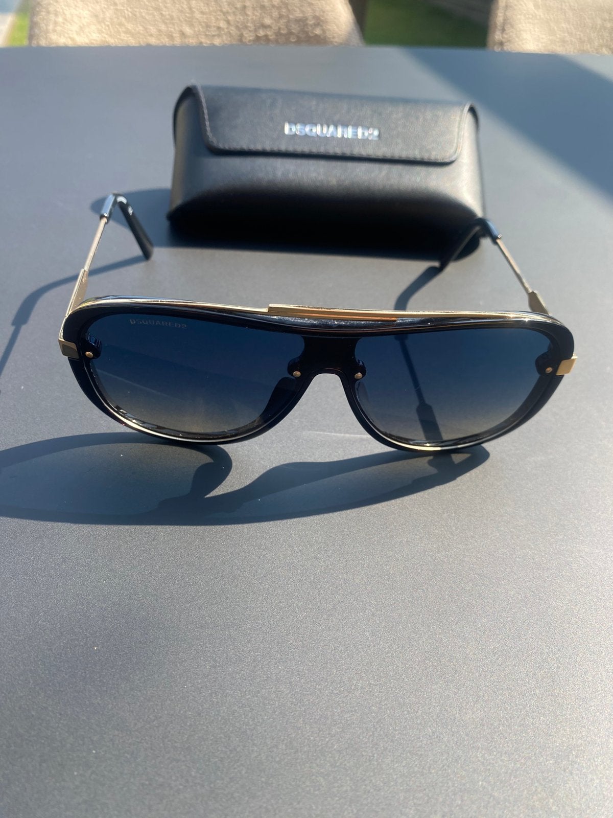 Dsquared Sunglasses, Overige merken, Gebruikt, Zonnebril, Zwart