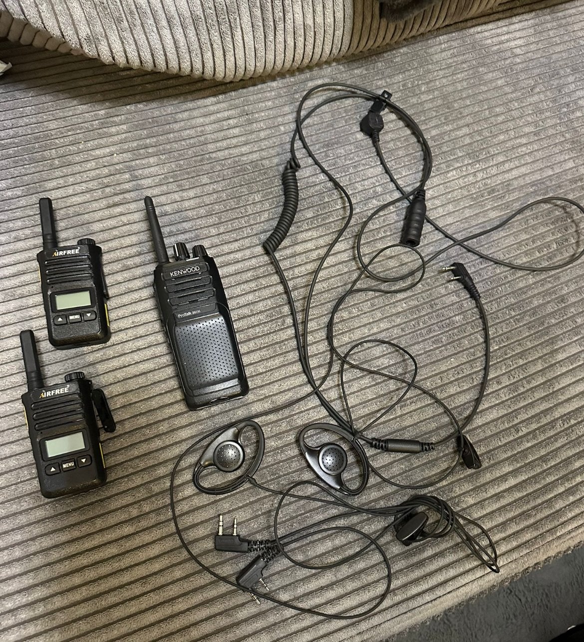 Portofoonset kenwood - Zo goed als nieuw, Ophalen of Verzenden, Zo goed als nieuw, Portofoon of Walkie-talkie