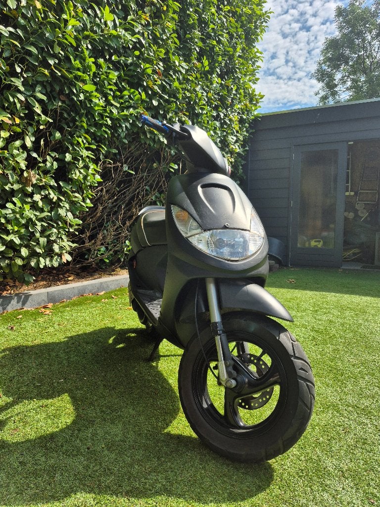 Peugeot Vivacity 2005 Geel Kenteken, Fietsen en Brommers, Scooters | Peugeot, Ophalen, Tweetakt, Gebruikt, Maximaal 45 km/u