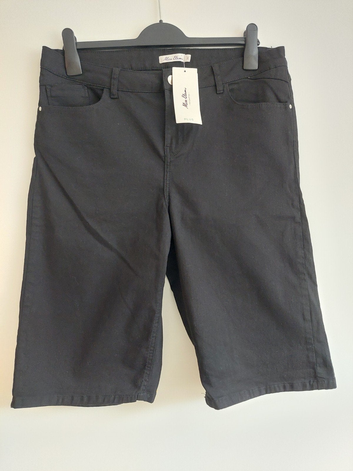 Nieuwe, zwarte kniebroek, maat 44, miss Etam, Zwart, Nieuw, Ophalen of Verzenden, Miss Etam