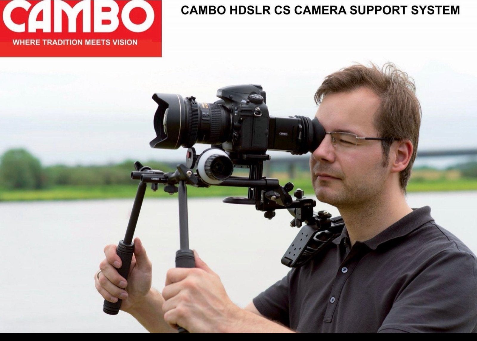Cambo HDSLR CS Camera Support System Rig Follow Focus, Overige merken, Camera rig/cage, Ophalen of Verzenden, Gebruikt