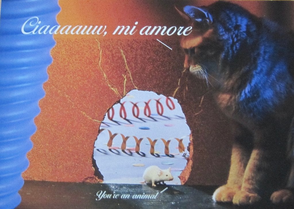 Boomerang - Ciao mi amore - reclame Hamka's Pizza - nieuw, Verzenden, 1980 tot heden, Ongelopen, Overige thema's