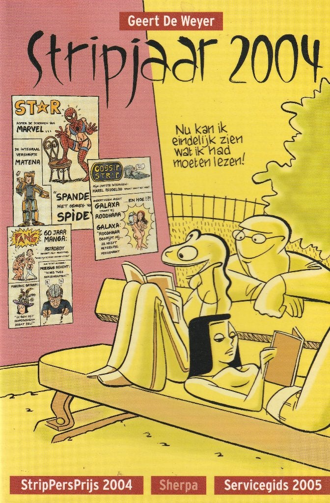 Stripjaar 2004  Met bladwijzer "2 killers" Geert de Weyer, Eén stripboek, Ophalen of Verzenden, Zo goed als nieuw