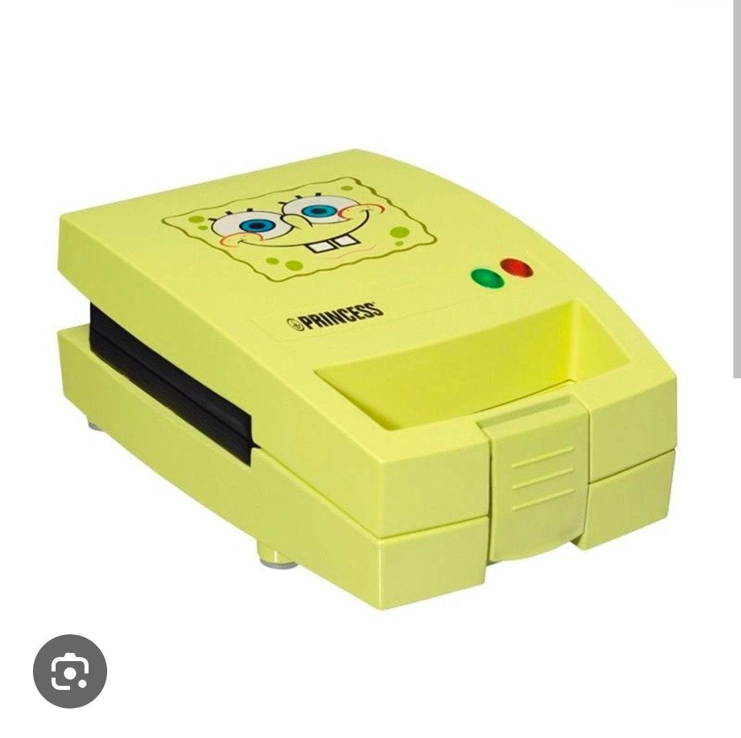 spongebob tosti ijzer gezocht tostie grill, Ophalen of Verzenden, Zo goed als nieuw