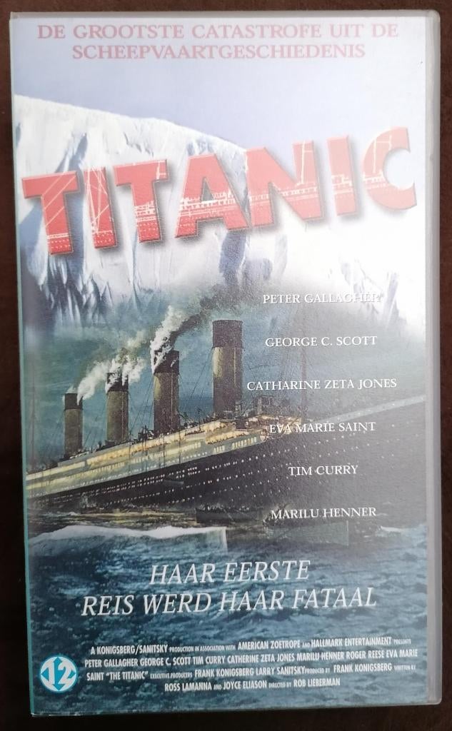 Videoband Titanic, Cd's en Dvd's, VHS | Film, Alle leeftijden, Ophalen of Verzenden, Overige genres