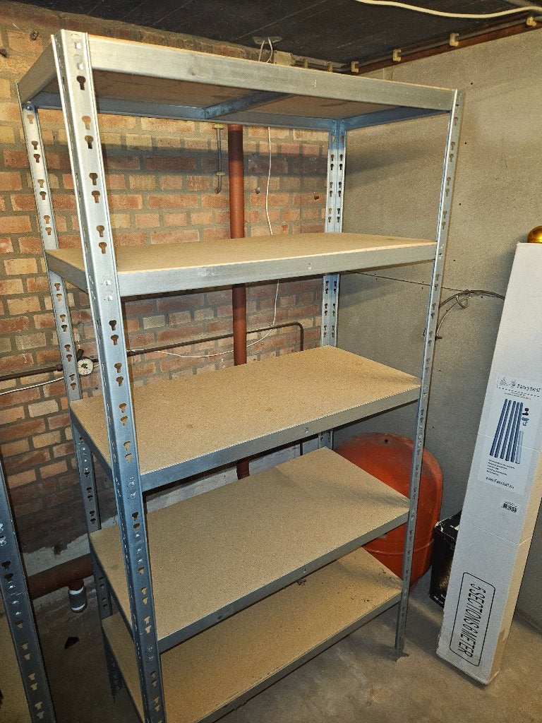 Magazijn stelling, Ophalen, Zo goed als nieuw