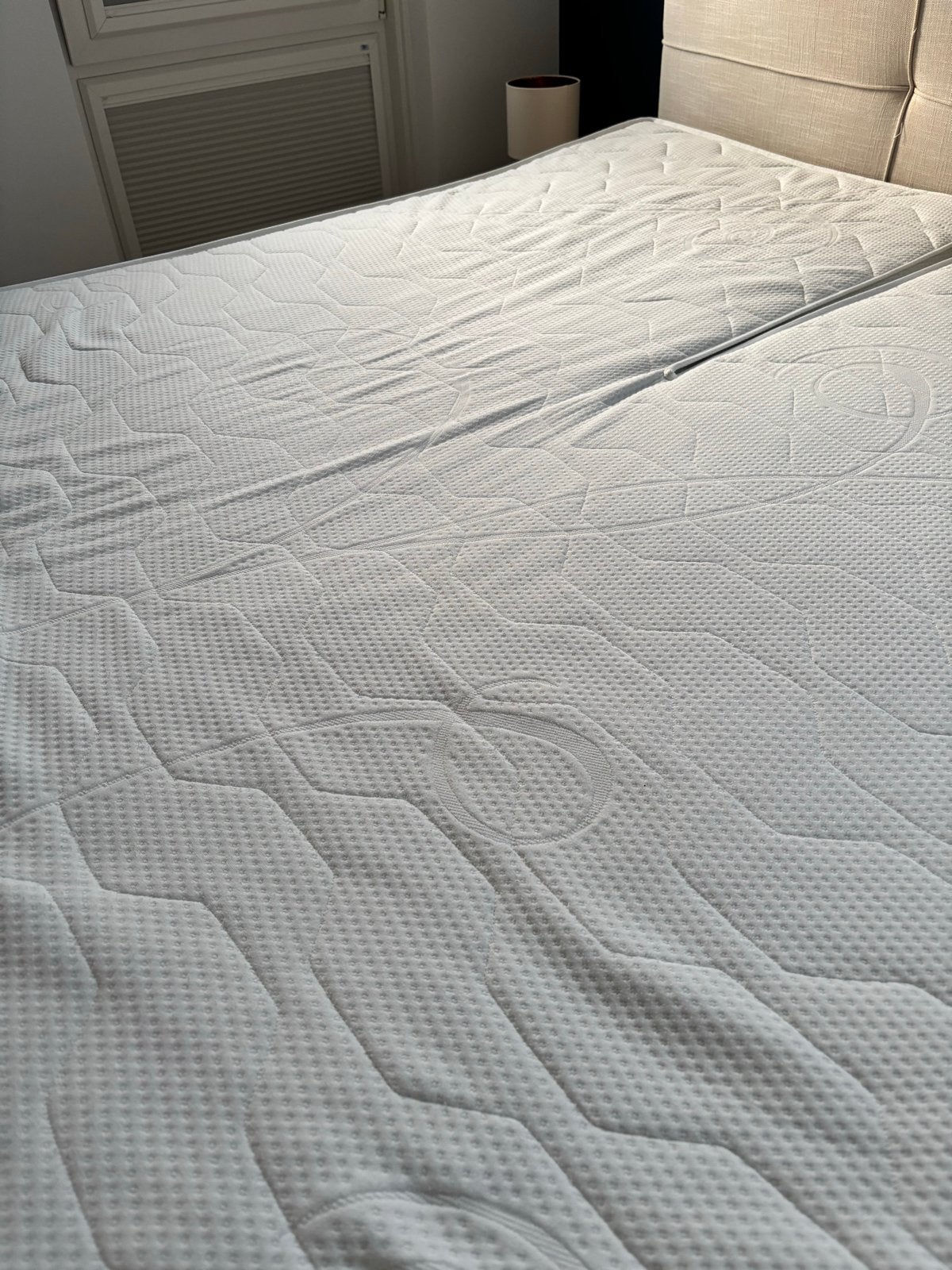 Split topper matras - Deluxe Comfort HR 40, Ophalen, Tweepersoons, Zo goed als nieuw, Matras