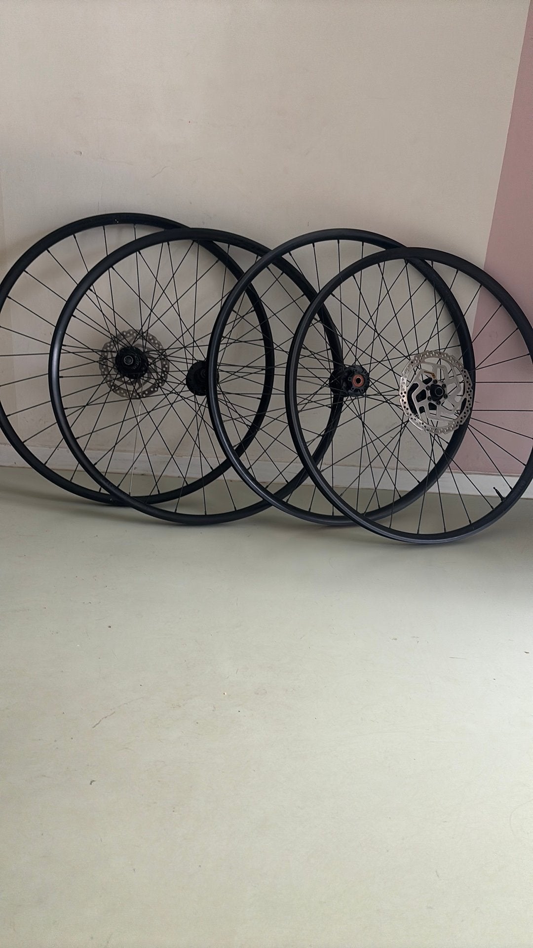 Bontrager wielen, Fietsen en Brommers, Fietsonderdelen, Gebruikt, Aluminium, Mountainbike, Ophalen