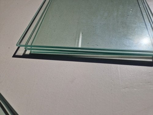 schappen van gehard glas, 3 stuks, Ophalen of Verzenden, 'T Olde Gre-j, Info@toldegrej.nl, Endepoelstraat 20f Didam