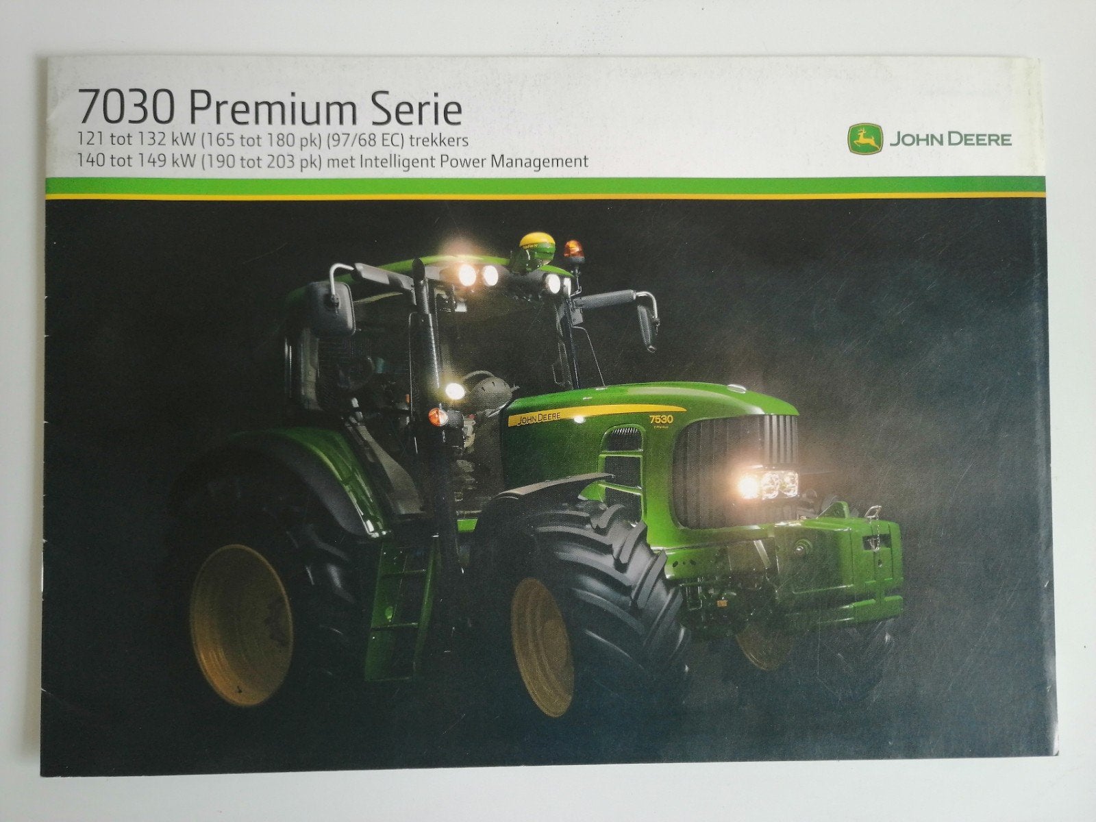 John Deere 7030 Premium Serie Trekker Brochure, Verzenden