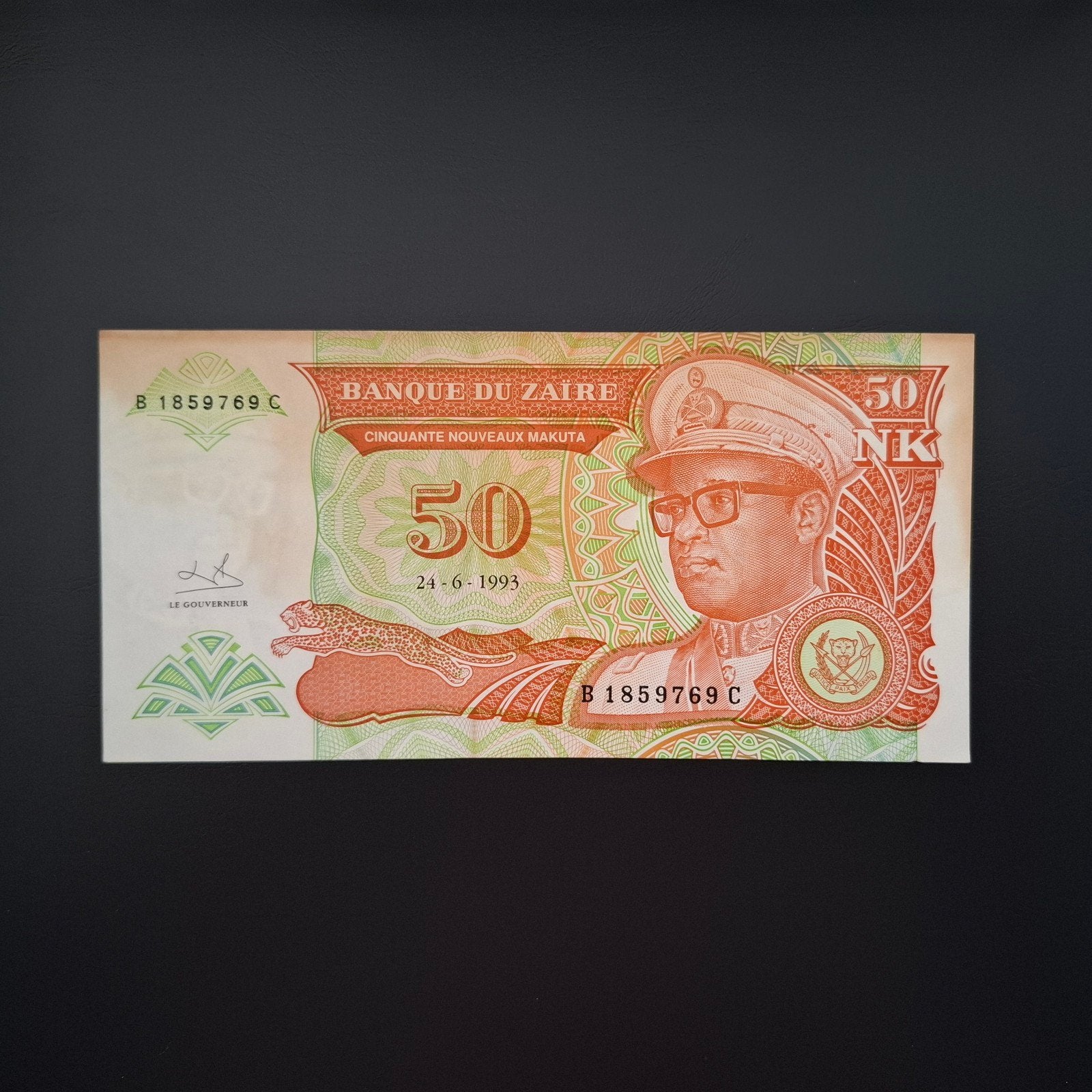 50 zaire Zaïre #049, Verzenden, Overige landen, Los biljet
