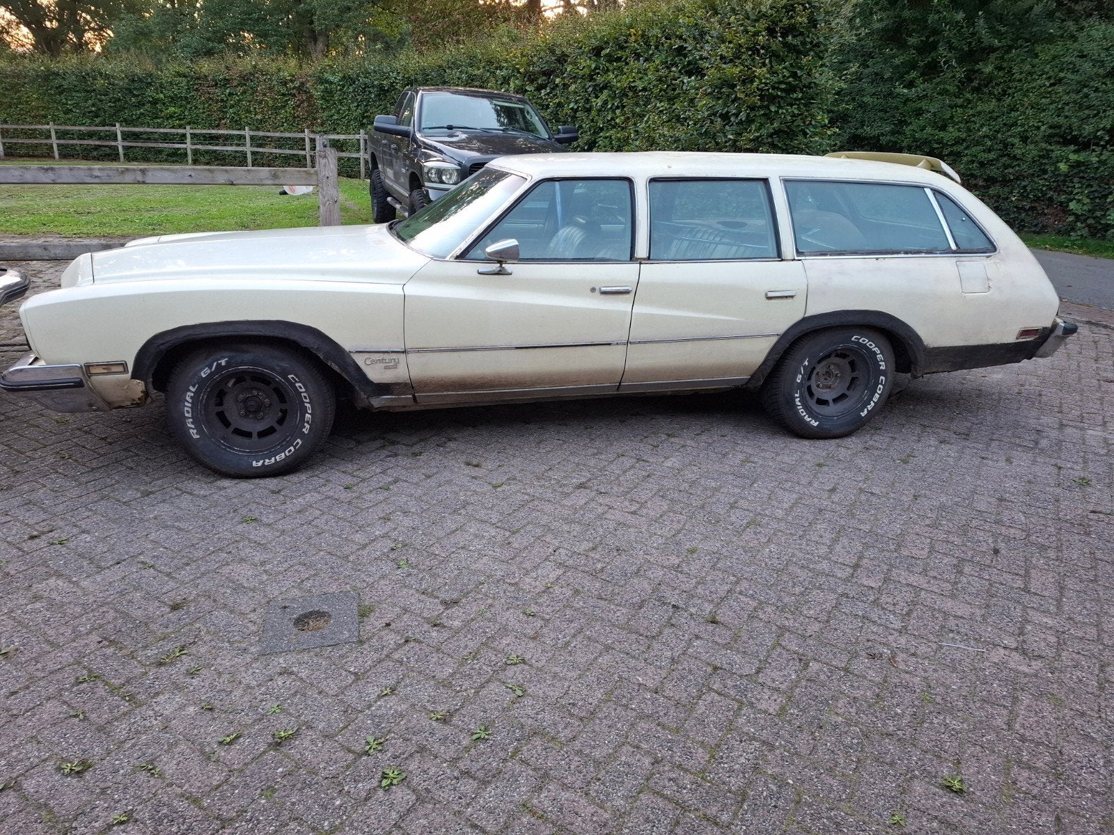 Buick Century 5.7 Luxus AUT 1973 Beige, Auto's, Automaat, 232 pk, 8 cilinders, 5730 cc