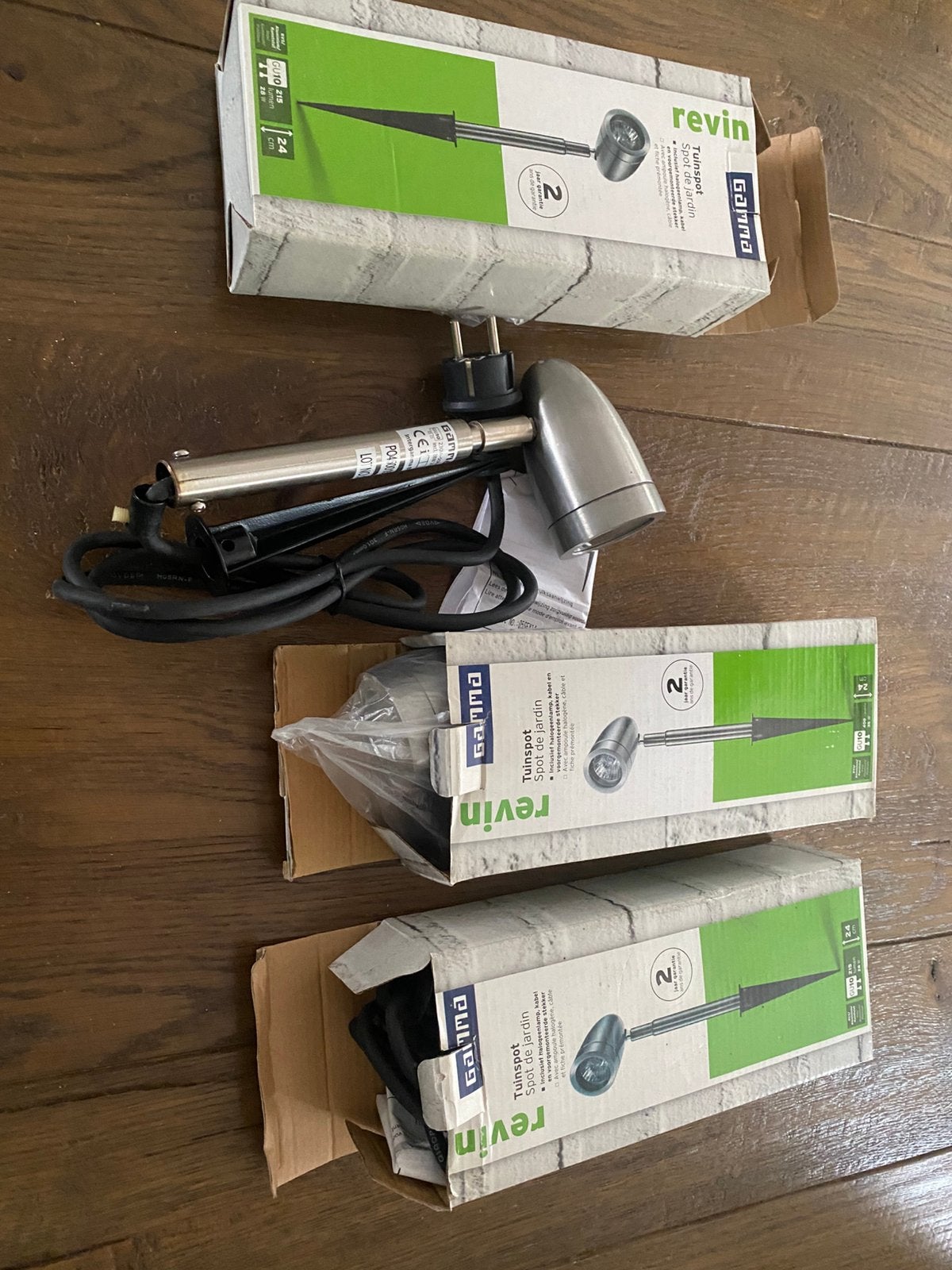 Buiten verlichting, Tuin en Terras, Minder dan 50 watt, Ophalen of Verzenden, Netvoeding, Spots