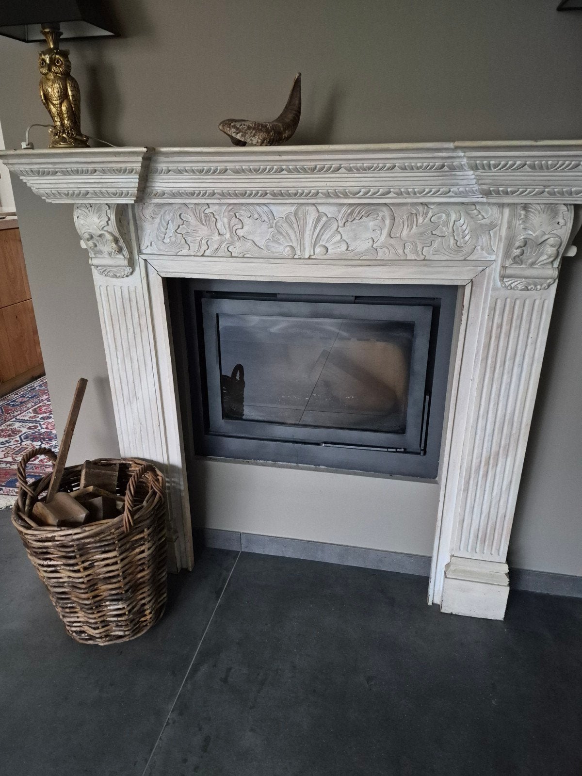 brocante schouw, Huis en Inrichting, Ophalen, Gebruikt, Vrijstaande haard, Overige soorten