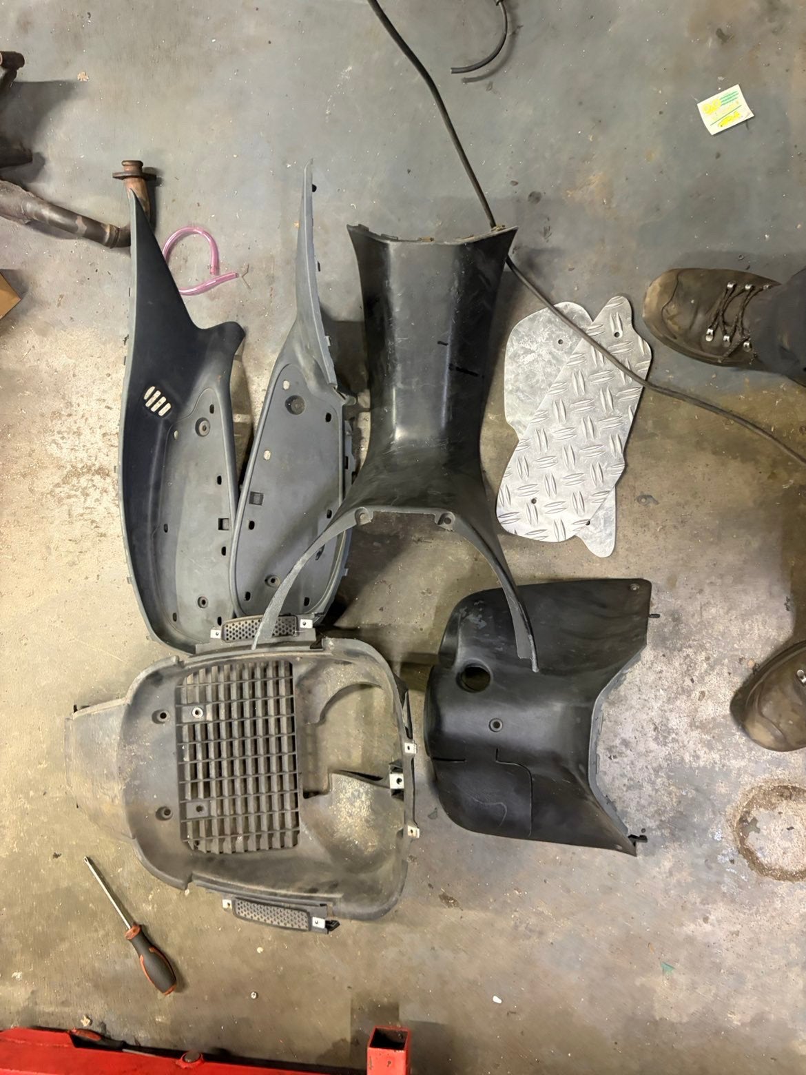 Gilera runner binnenkappenset VANDAAG OPHALEN 65€, Ophalen, Zo goed als nieuw, Overige typen