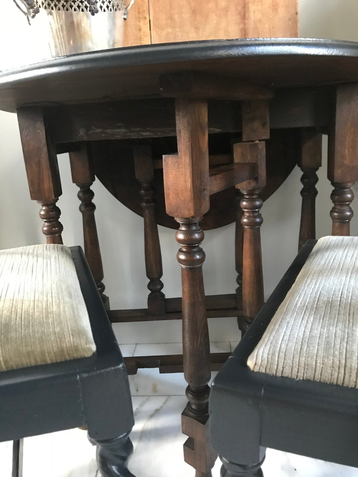 Tafeltje engels inklapbaar, Antiek en Kunst, Curiosa en Brocante, Ophalen