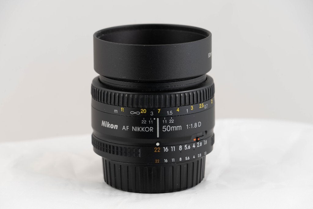 Nikon AF 50mm 1.8D, Audio, Tv en Foto, Fotografie | Lenzen en Objectieven, Ophalen of Verzenden, Zo goed als nieuw, Standaardlens