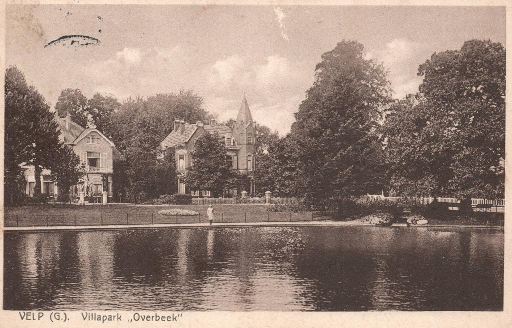 Velp, Villapark Overbeek (Jaren 30) 131266, Ophalen of Verzenden, 1920 tot 1940, Gelopen, Gelderland