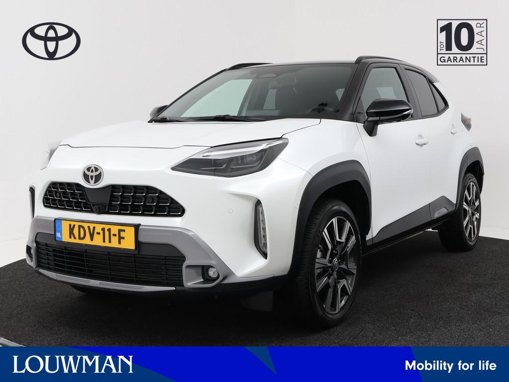 Toyota Yaris Cross 1.5 Hybrid 130 Launch Edition (bj 2025), 12 maanden, 1195 kg, Gebruikt, Leder en Stof