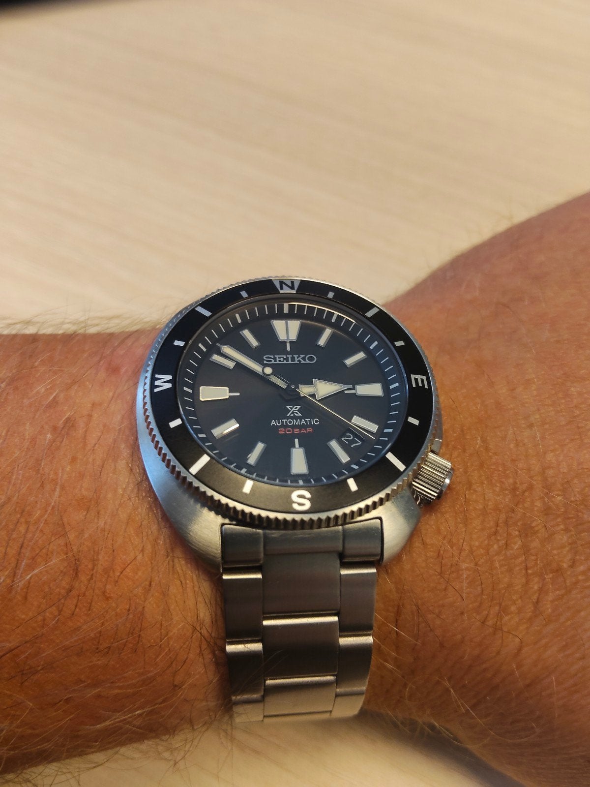 Seiko Prospex SRPH17K1 compleet, Sieraden, Tassen en Uiterlijk, Horloges | Heren, Staal, Polshorloge, Ophalen of Verzenden, Zo goed als nieuw