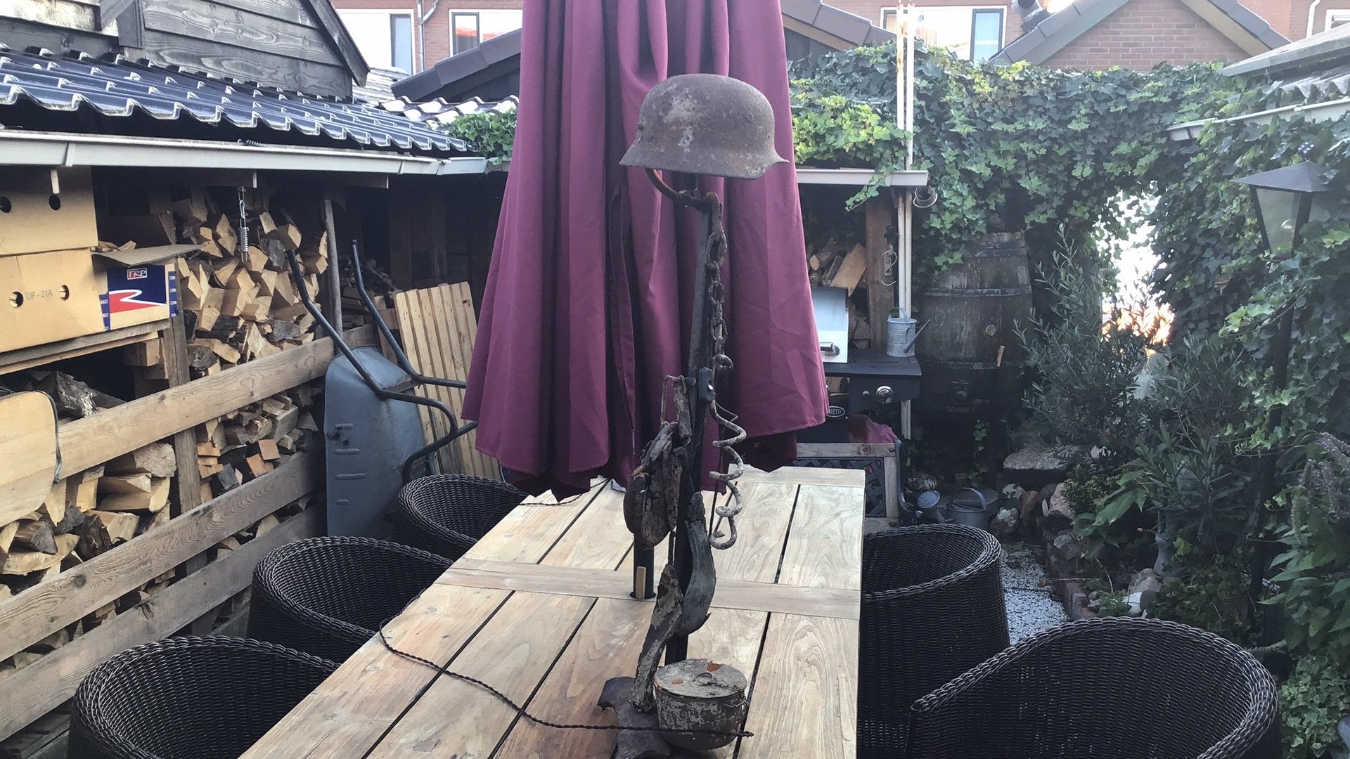 wo1ww1 lamp, Ophalen of Verzenden