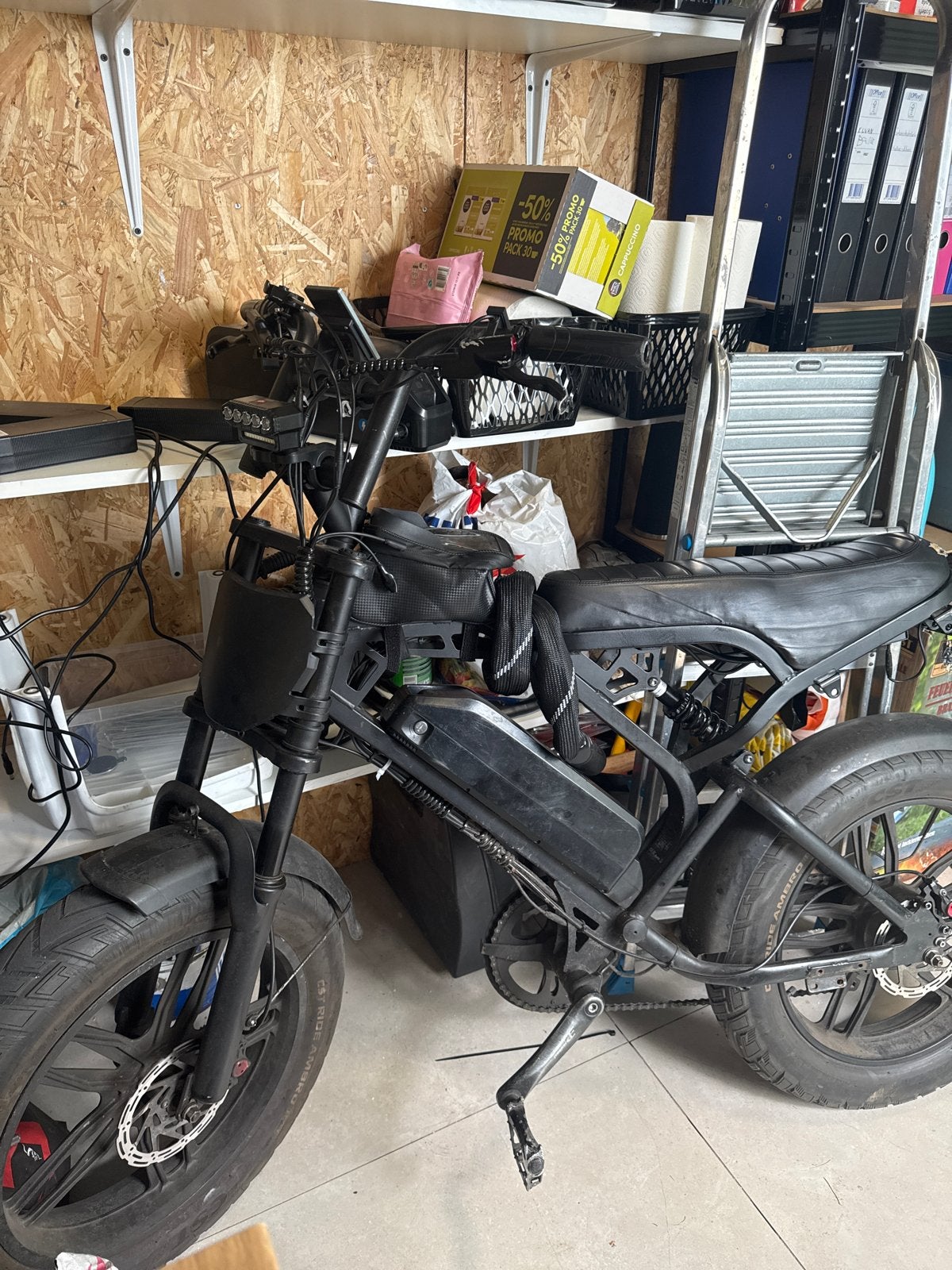 Fatbike v20 pro, Ophalen, Gebruikt