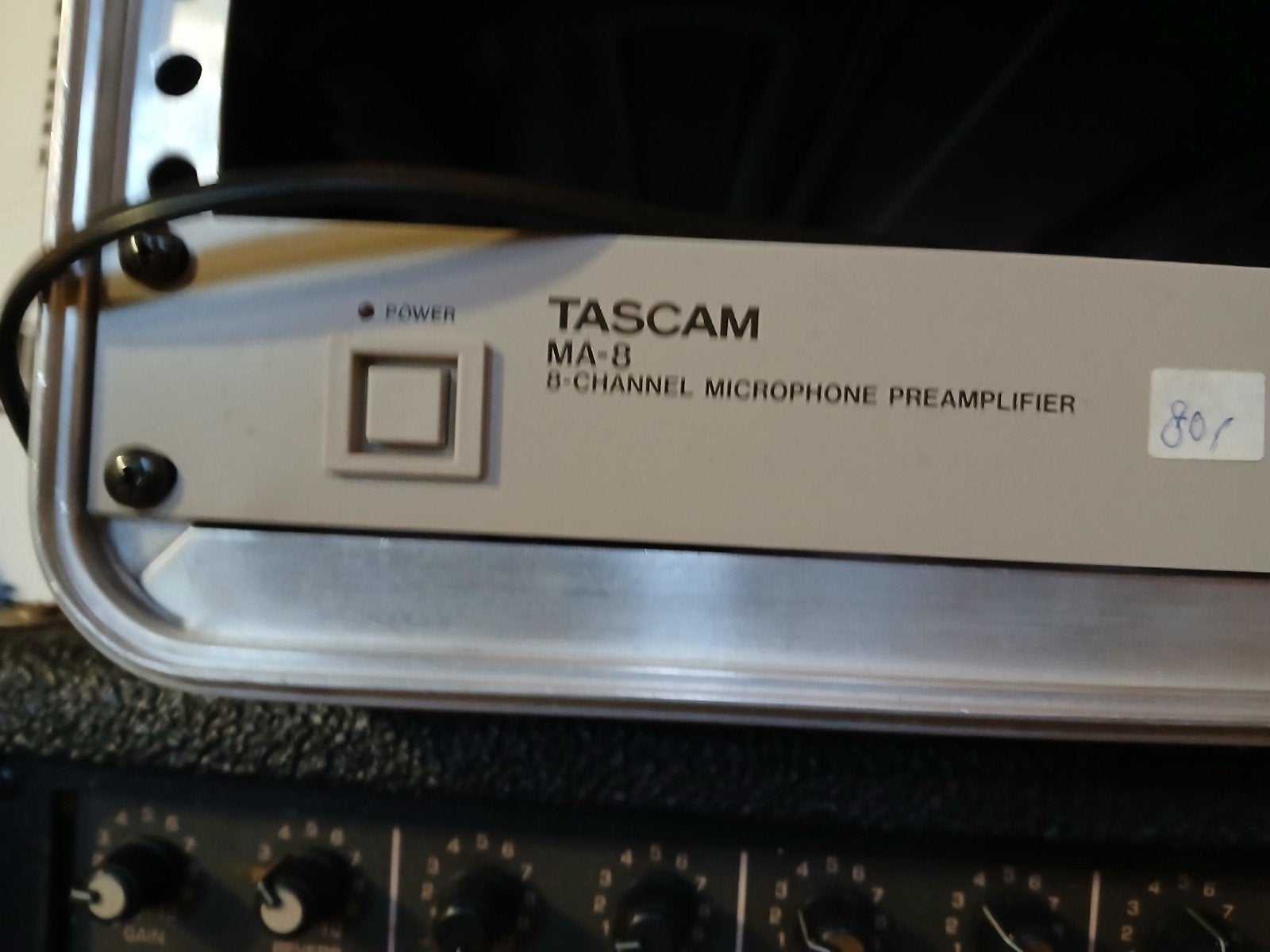 Tascam MA-8 8-kanaals microfoon voorversterker, Ophalen of Verzenden, Gebruikt, Overige typen