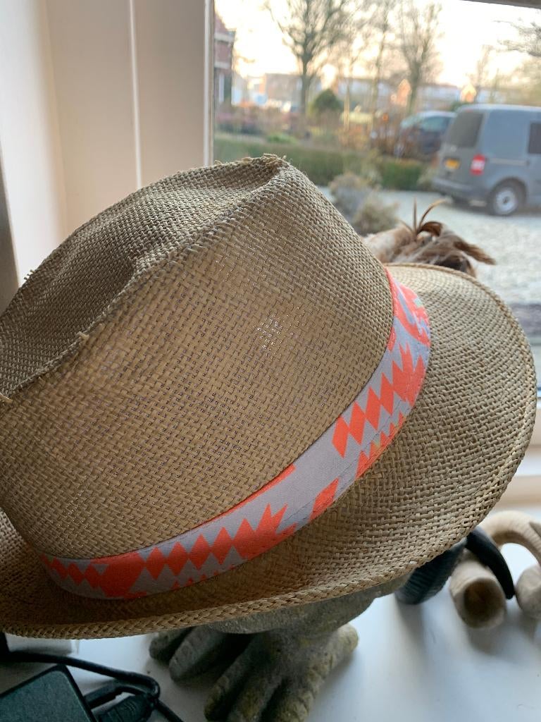 Zomer hoed de conditie is goed., Ophalen, Zo goed als nieuw, One size fits all, Hoed