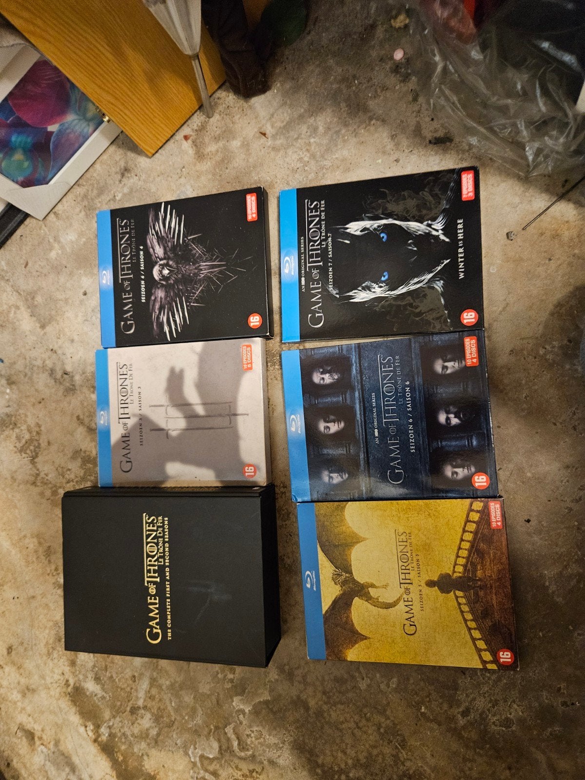 Game of Thrones Blu-ray Complete Serie Seizoen 1-7, Cd's en Dvd's, Ophalen of Verzenden, Gebruikt, Tv en Series, Boxset