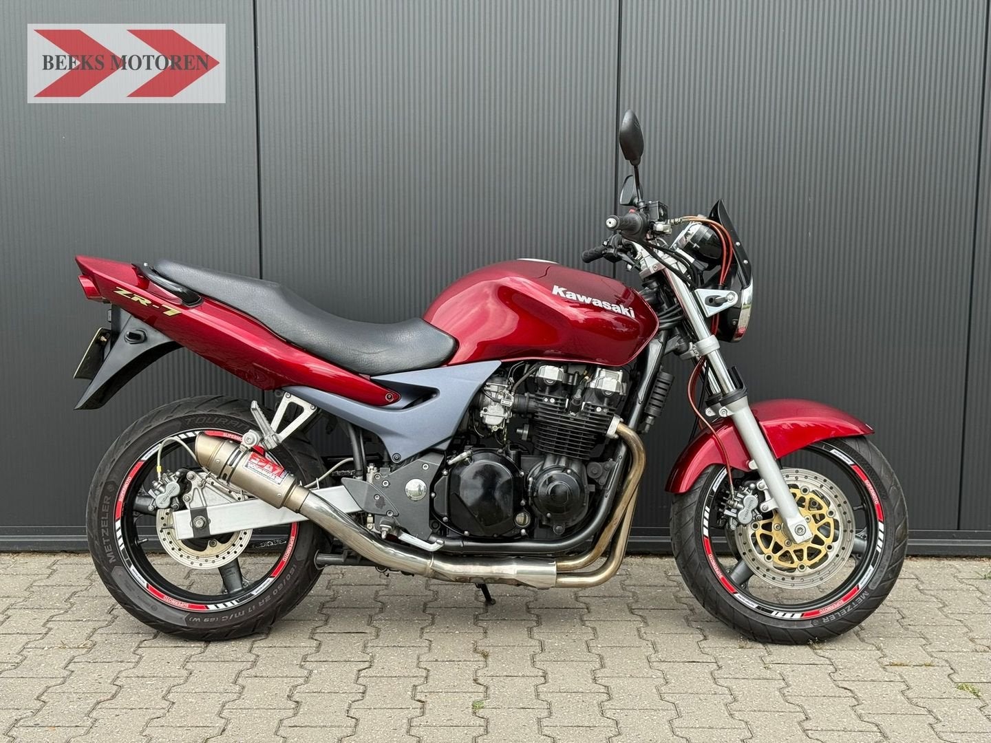 ZEER NETTE KAWASAKI ZR 7 2002 ''Bandit/Naked'', 739 cc, 4 cilinders, Motorrijbewijs A, Bedrijf