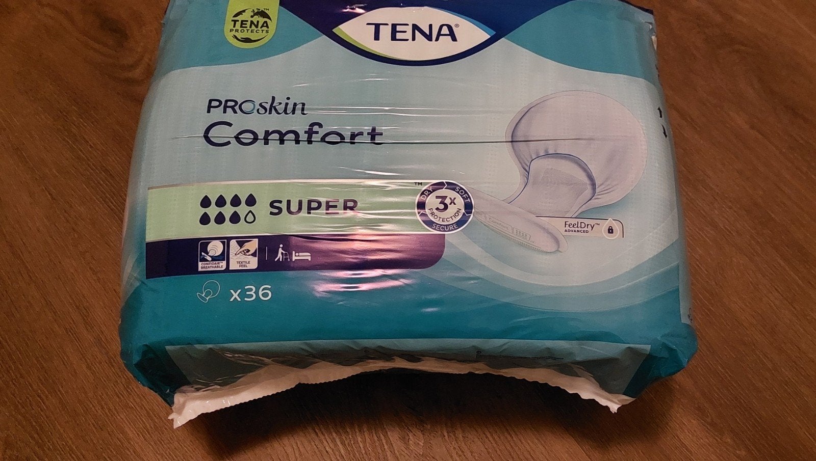 1 verpakking Tena proskin comfort super 36x, Diversen, Ophalen of Verzenden, Nieuw