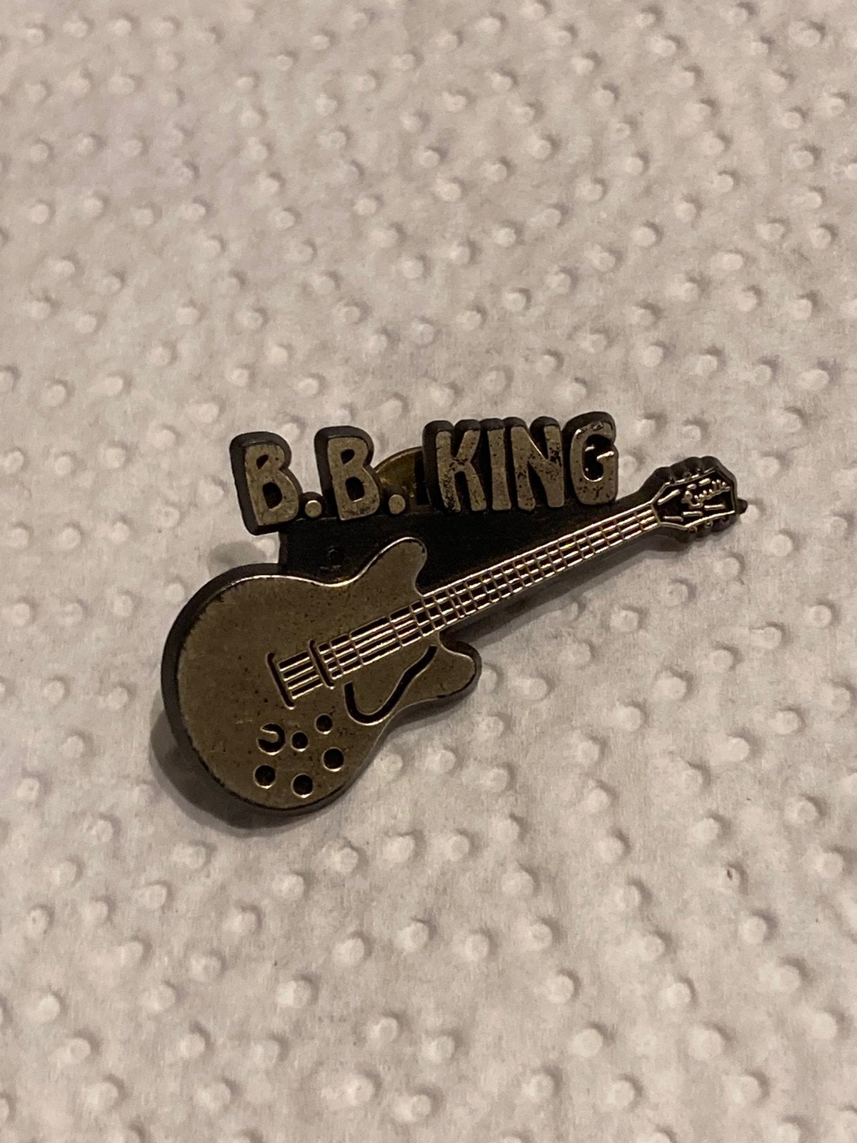 Pin gitaar BB king, Ophalen of Verzenden, Zo goed als nieuw, Overige onderwerpen
