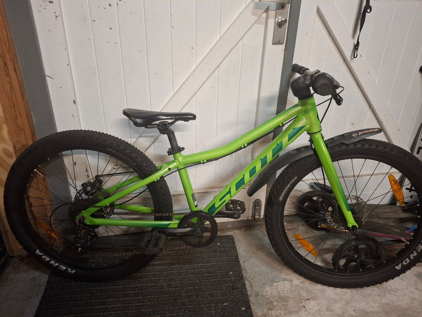 Scott Scale 24 inch mountainbike - Groen, Fietsen en Brommers, Fietsen | Mountainbikes en ATB, Gebruikt, Hardtail, Heren, Schijfrem