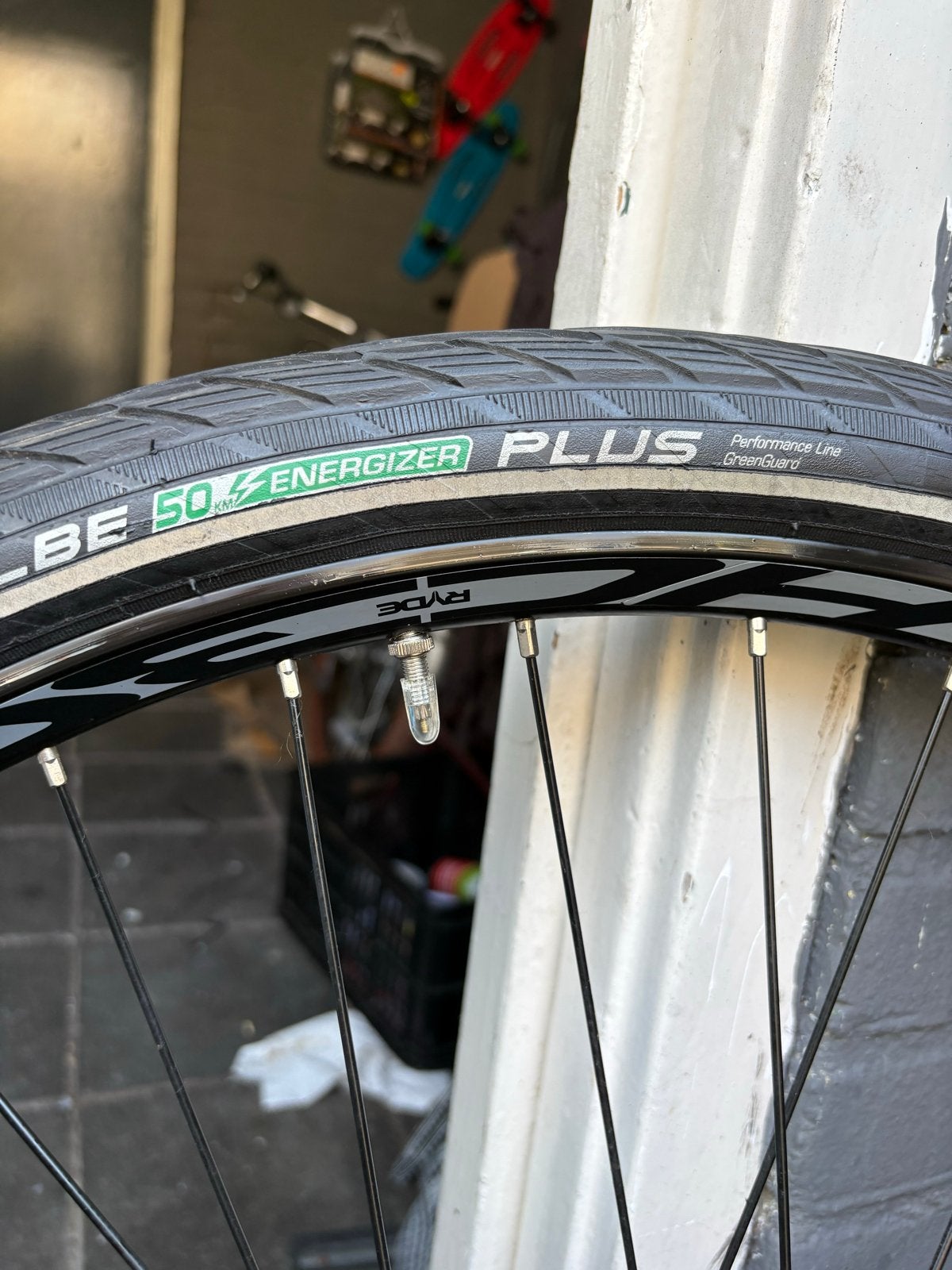 Schwalbe Energizer Plus banden, Gebruikt, Band, Overige materialen, Ophalen