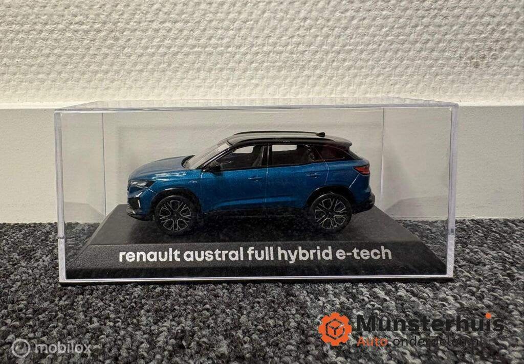 Miniatuur Renault Austral full hybrid e-tech 1:43, Hobby en Vrije tijd, Ophalen of Verzenden, Nieuw, Auto, Norev