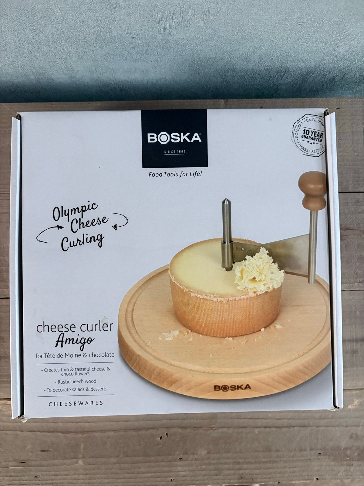 Boska Kaaskruller Amigo - Nieuw in doos, Overige typen, Hout, Nieuw, Ophalen of Verzenden
