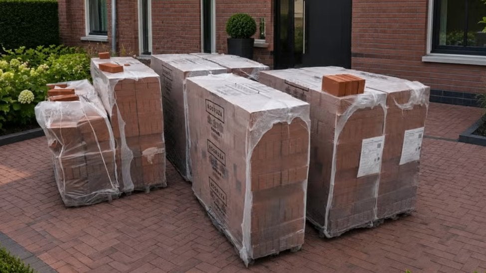 Rodruza WF VB WS Gevelstenen – ca. 2.740 stuks (nieuw), Ophalen, Nieuw, Bakstenen