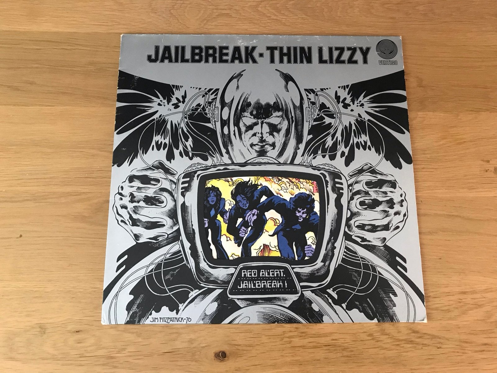 Thin Lizzy - Jailbreak  (LP), LP, Gebruikt, Originele persing, Ophalen of Verzenden