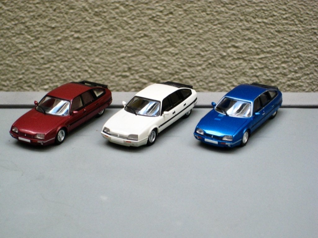 Citroen CX serie 2 rood, wit of blauw PCX H0 1:87, Ophalen of Verzenden, Nieuw, Auto, Overige merken