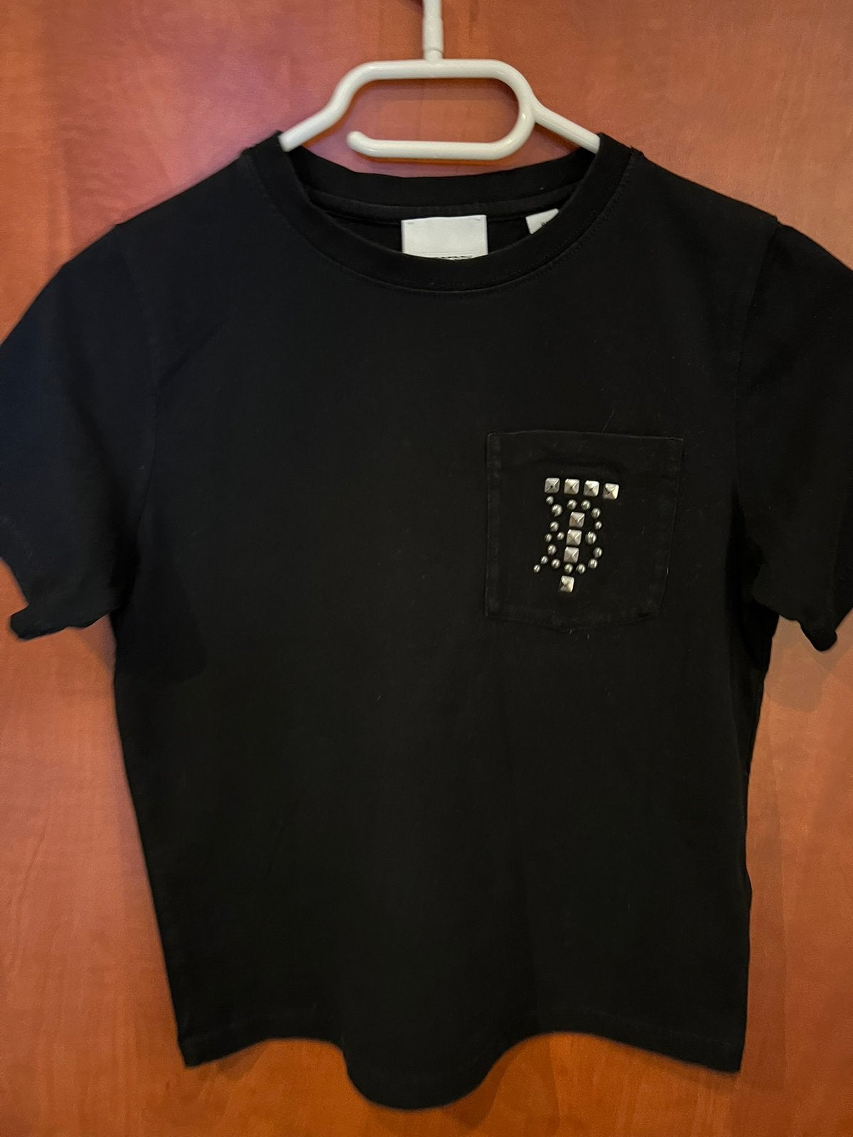 BURBERRY shirt met studs maat 128 origineel zgan, Ophalen of Verzenden, Zo goed als nieuw, Shirt of Longsleeve, Jongen