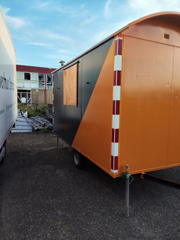 Schaftkeet pipowagen te koop, Ophalen of Verzenden, Zo goed als nieuw