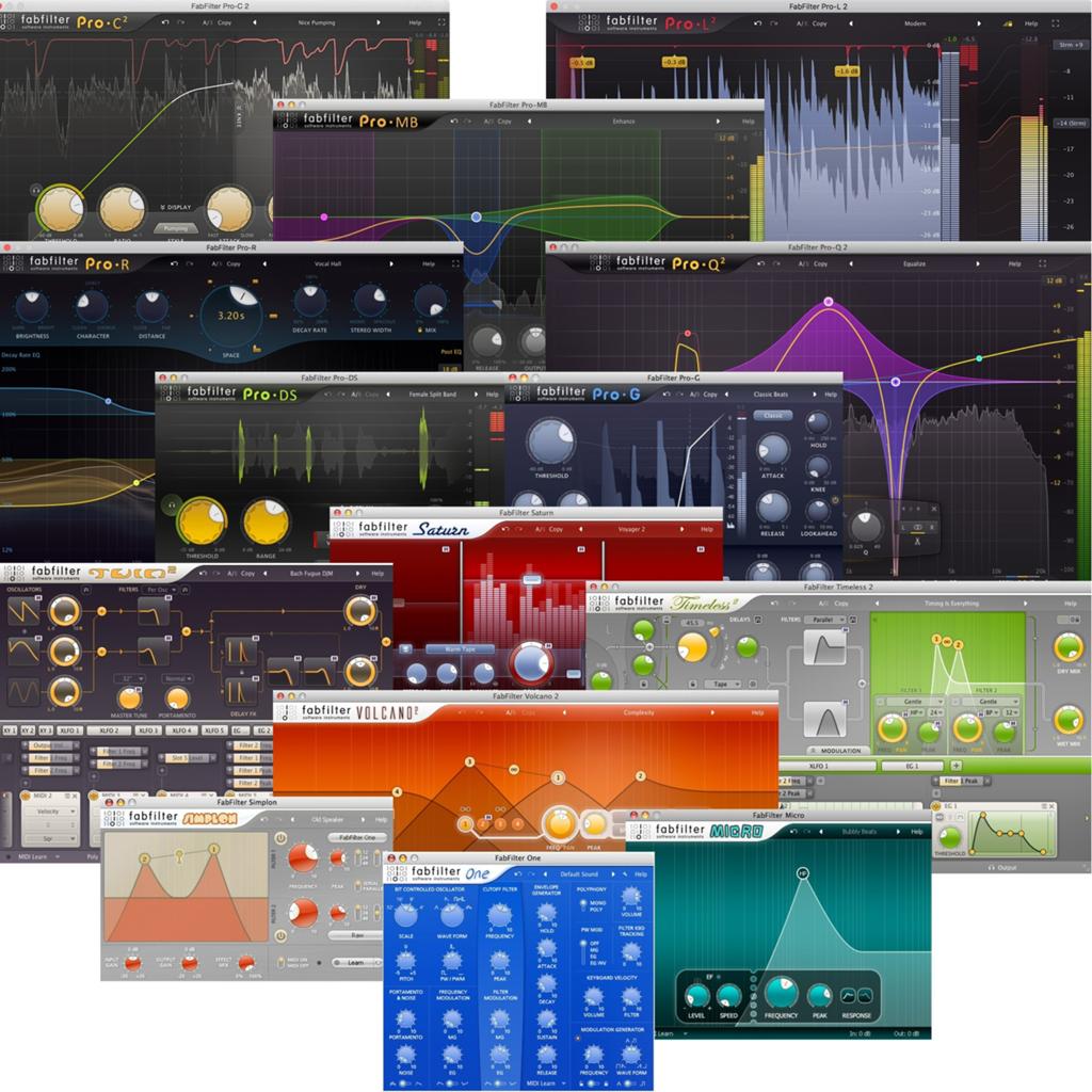 FabFilter full bundle VST PLUGIN (newest), Computers en Software, Audio-software, Nieuw, MacOS, Windows, Ophalen