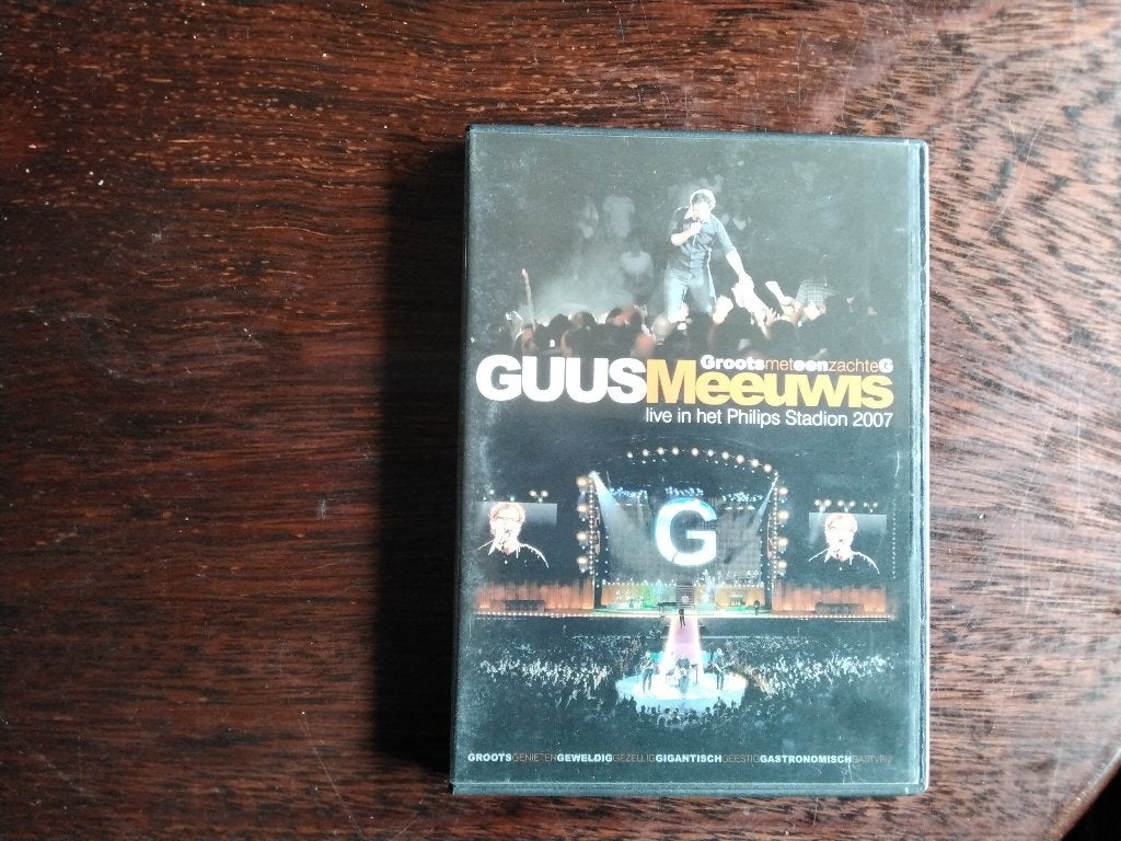 Guus Meeuwis groots met een zachte g 2007, origineel, Alle leeftijden, Ophalen of Verzenden, Zo goed als nieuw, Muziek en Concerten