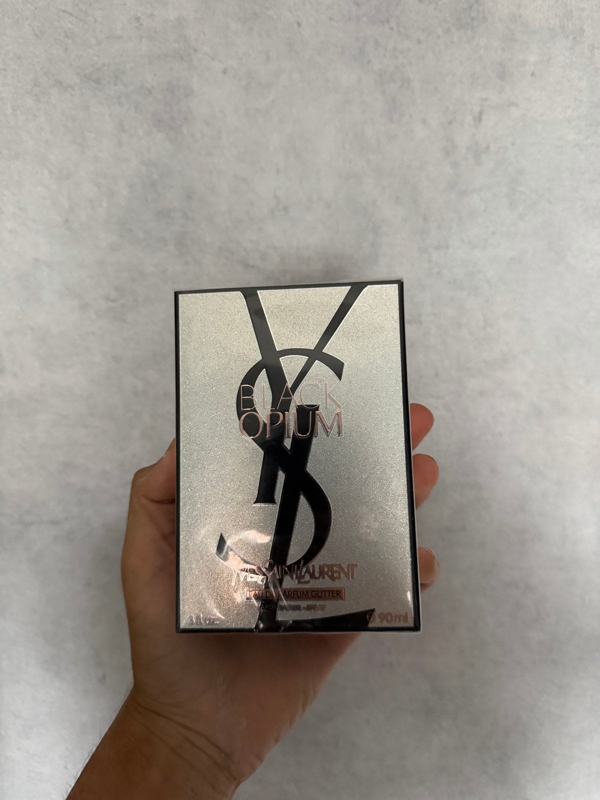 Yves Saint Laurent Black Opium Eau de Parfum Glitter 90ml, Sieraden, Tassen en Uiterlijk, Ophalen of Verzenden, Nieuw