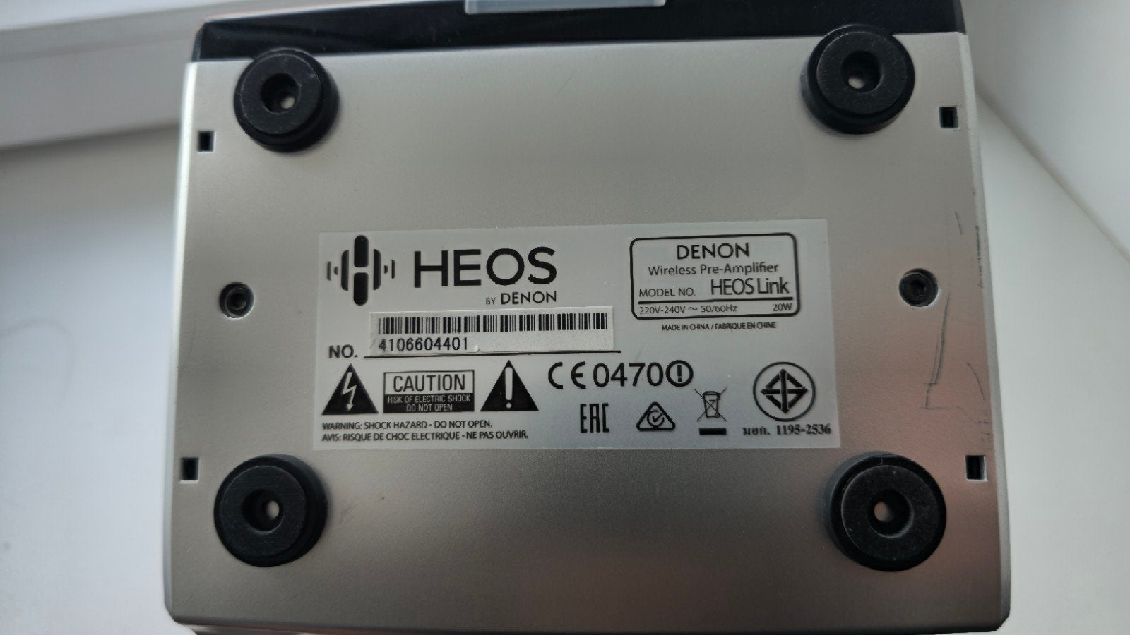 Foto 5 van Denon Heos link netwerkstreamer / pre amplifier