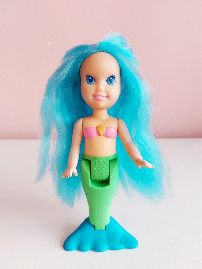 Vintage Playskool My Pretty Mermaids zeemeermin pop 1991, Ophalen of Verzenden, Zo goed als nieuw