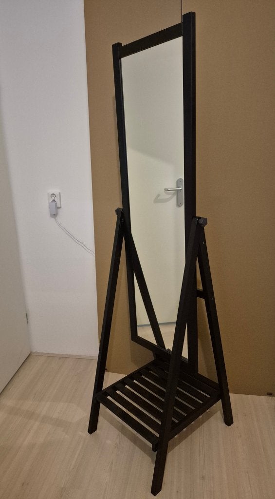 Staande spiegel - IKEA ISFJORDEN, Ophalen, Minder dan 50 cm, Zo goed als nieuw, 150 tot 200 cm