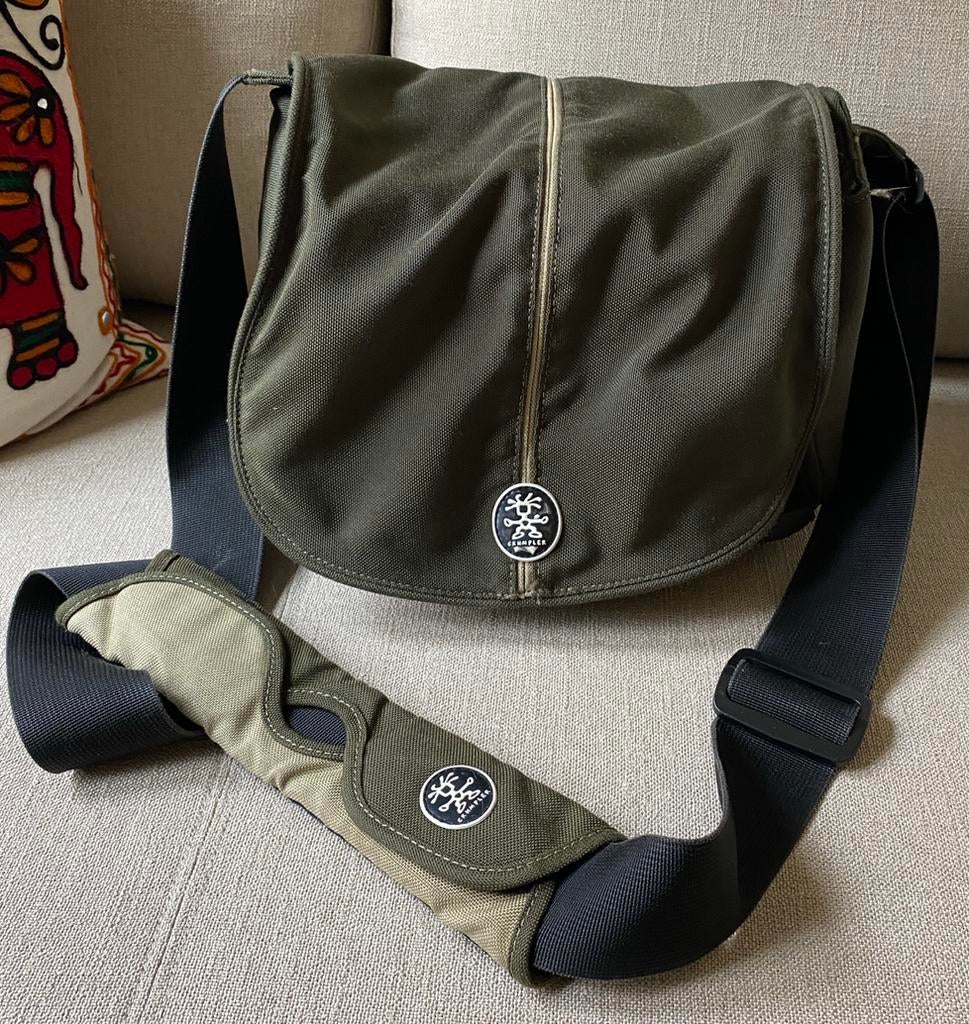 Crumpler Pretty Boy 5500 XXL Fototas, Ophalen of Verzenden, Zo goed als nieuw, Groen