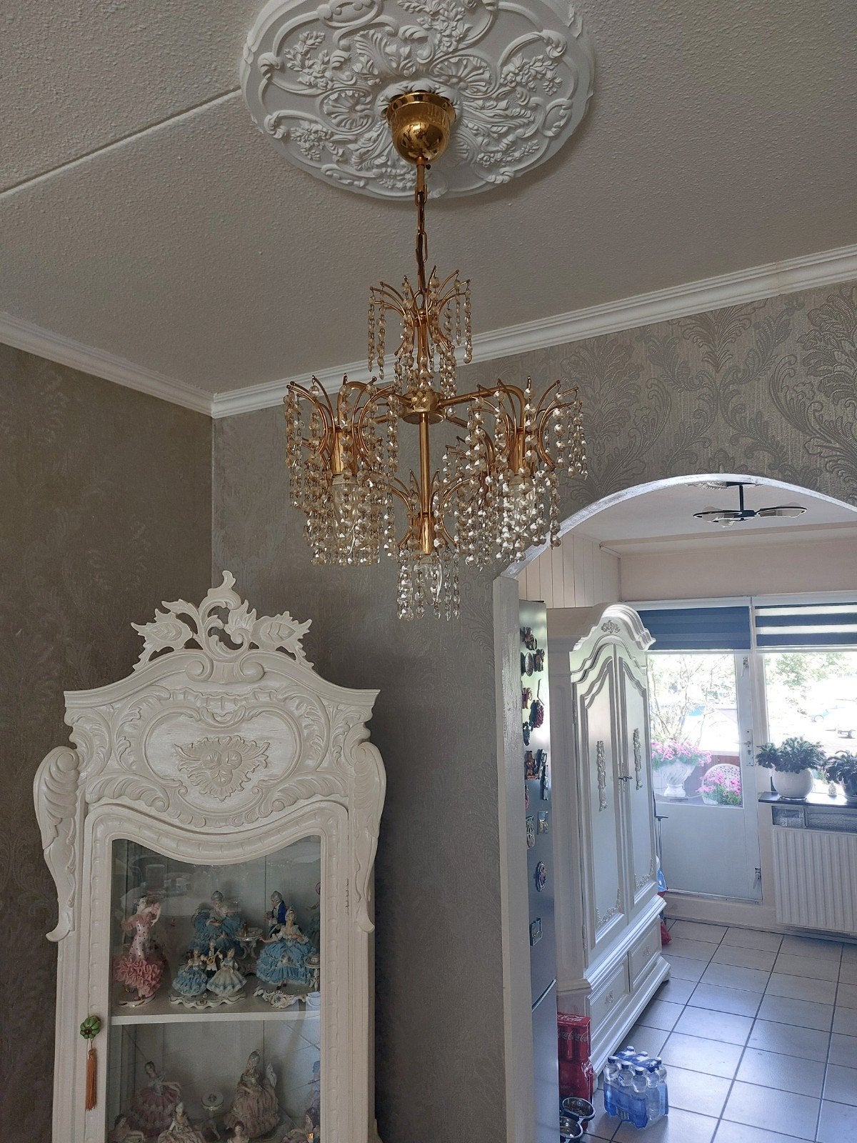 kristallenlampen, Ophalen, Zo goed als nieuw, Glas, Klassiek